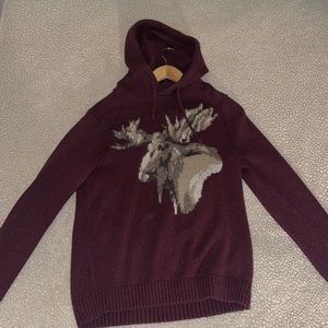 Moose/Christmas Hoodie